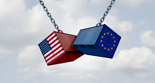 Guerra Commerciale USA-UE: 93 Miliardi di Dazi e le Conseguenze Globali
